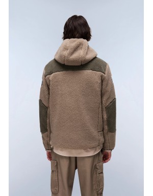 PILE FULL ZIP CON CAPPUCCIO NAPAPIJRI YUPIK 3