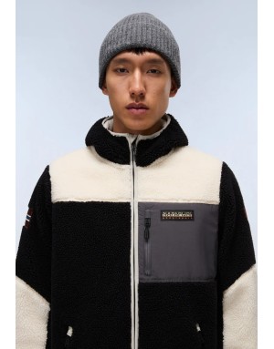 PILE FULL ZIP CON CAPPUCCIO NAPAPIJRI YUPIK 3