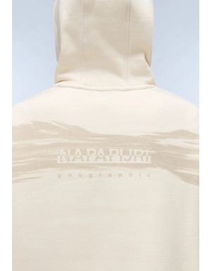 FELPA CHIUSA CON CAPPUCCIO NAPAPIJRI BACK GRAPHIC