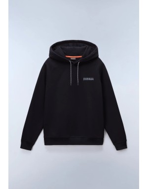 FELPA CHIUSA CON CAPPUCCIO NAPAPIJRI BACK GRAPHIC