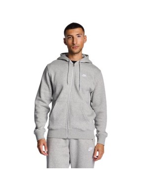 FELPA FULL ZIP CON CAPPUCCIO NIKE CLUB