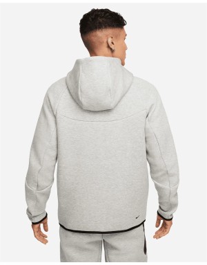 FELPA FULL ZIP CON CAPPUCCIO NIKE TECH