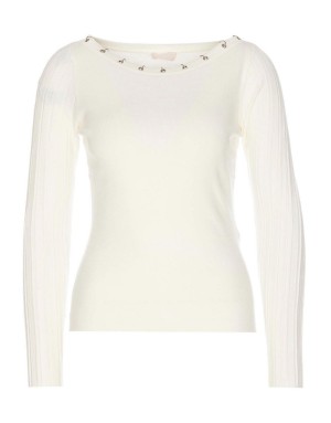 MAGLIA LIU JO CON PIERCING SUL COLLO