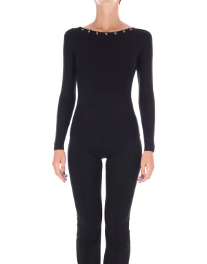 MAGLIA LIU JO CON PIERCING SUL COLLO