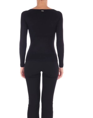 MAGLIA LIU JO CON PIERCING SUL COLLO