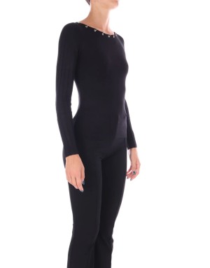 MAGLIA LIU JO CON PIERCING SUL COLLO