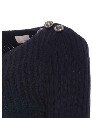 MAGLIA LIU JO CON APPLICAZIONI GIOIELLO