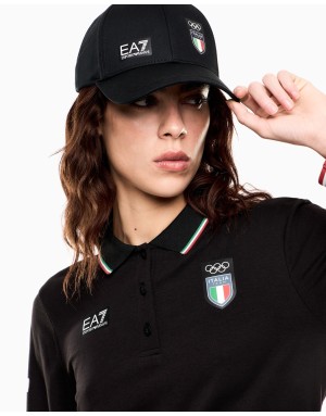 CAPPELLO CON VISIERA  OLIMPIADI MI-CO EA7 ITALIA