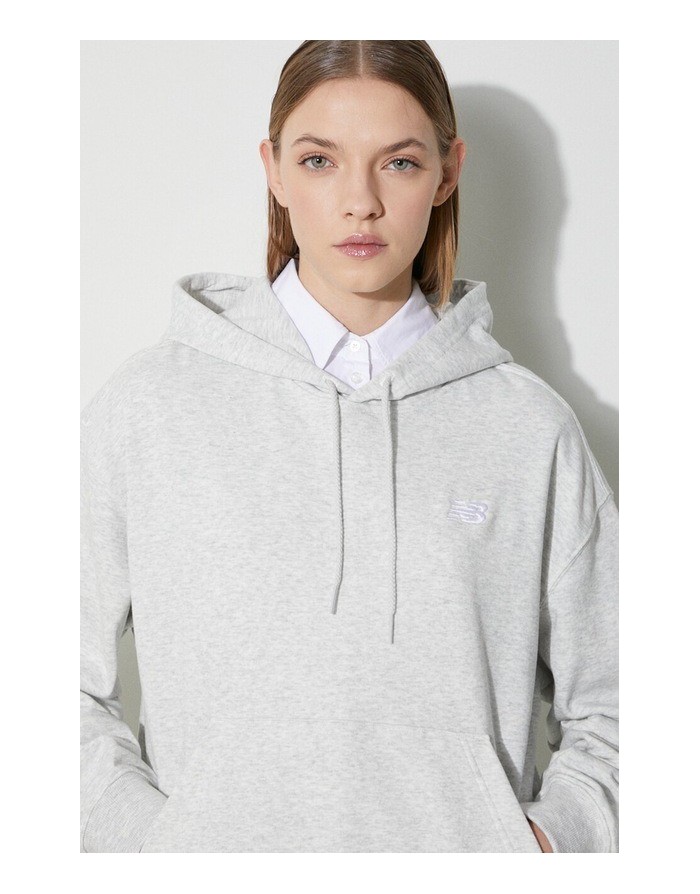 FELPA CON CAPPUCCIO NEW BALANCE SMALL LOGO