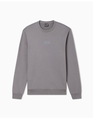 FELPA GIROCOLLO EA7 LOGO SERIES