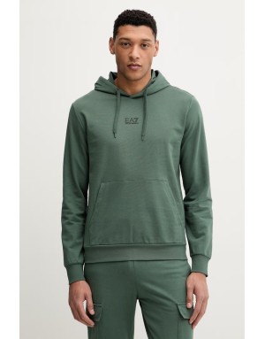 FELPA CON CAPPUCCIO EA7 CORE IDENTITY