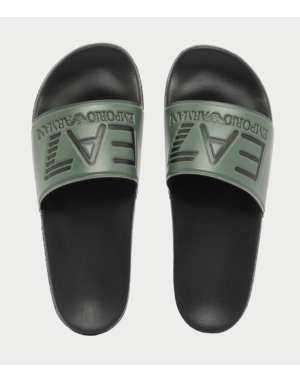 CIABATTE SLIDES EA7 CON MAXI LOGO