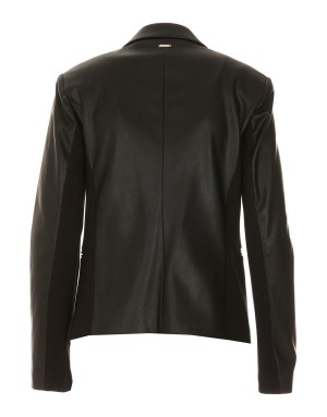 GIACCA BLAZER IN TESSUTO SPALMATO LIU JO