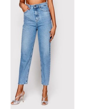 JEANS LIU JO CON FOULARD MOM OVERDYED H