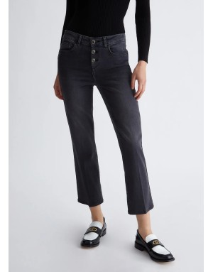 JEANS LIU JO BOOTCUT CROPPED