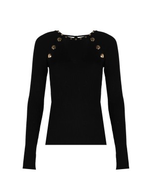 MAGLIA CON BORCHIE LIU JO